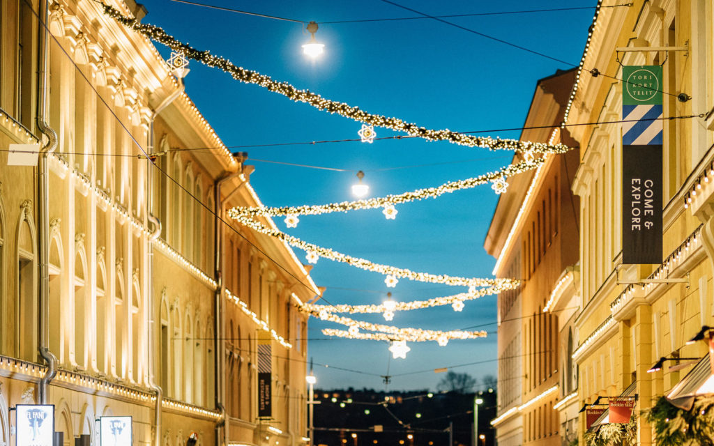 Torikorttelit jouluvalot