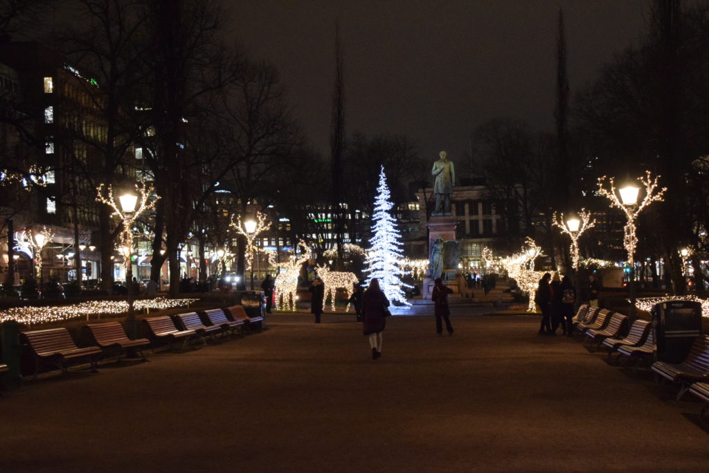 Jouluvalaistus Esplanadi