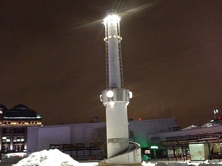 Lasipalatsi valaistus